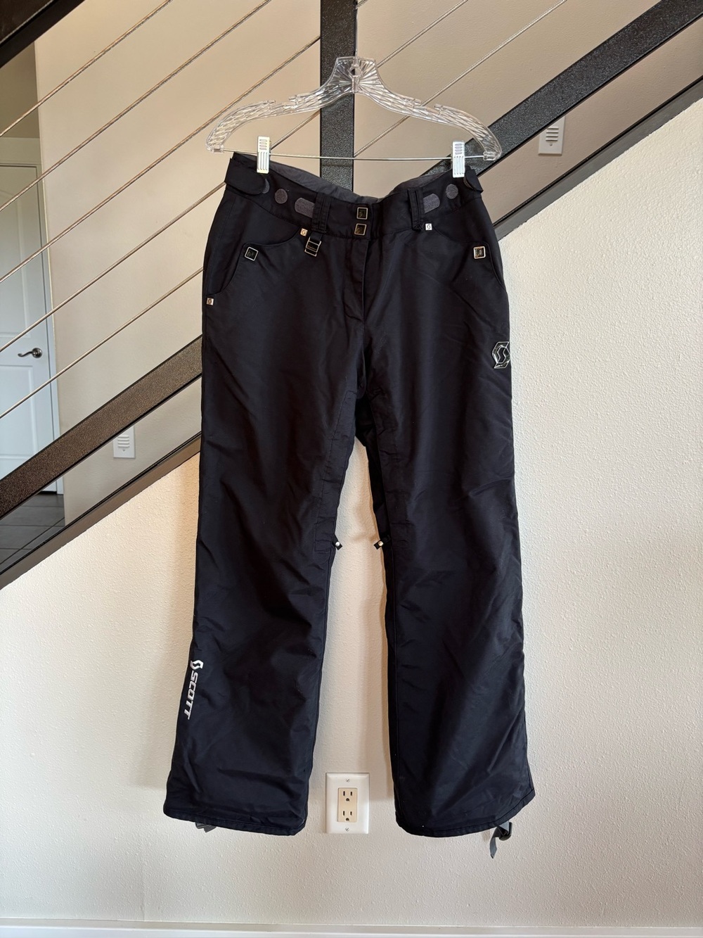 Scott womens Black Snow Pants - Insulated
